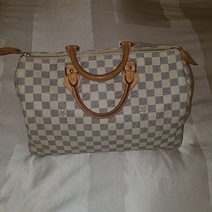 Louis Vuitton Speedy 30 Damier Azur Canvas
